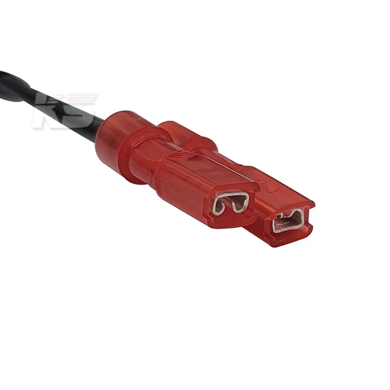TE faston flag terminal spade connector wire harness custom cable assembly manufacture - ANKUX.COM