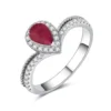 18K White Gold