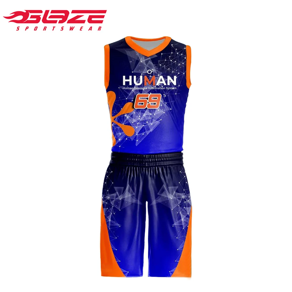 Индивидуальная сублимированная Молодежная баскетбольная форма, новый дизайн, баскетбольная одежда, сублимационная печать
