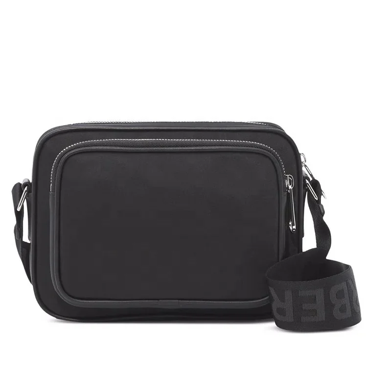 Blue Compact Nylon Crossbody Shoulder Bag - Stylish and Lightweight Sling Purse main image 1