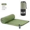 Round mesh bag-military green
