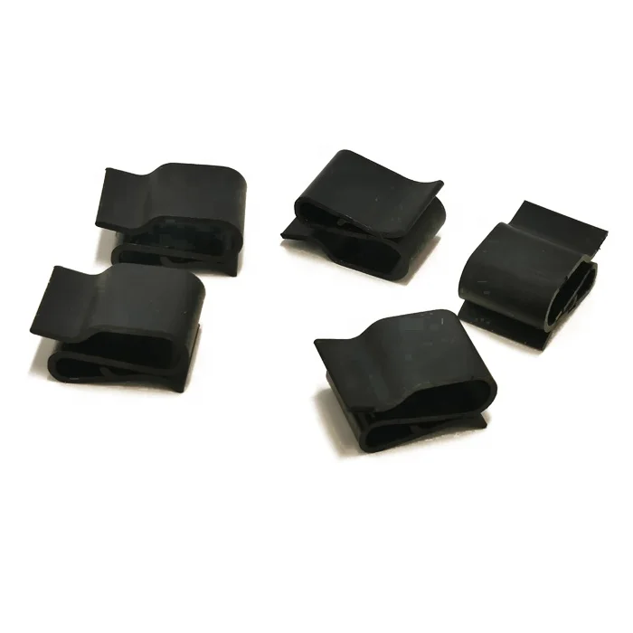 Custom Solar PV Panel Plastic Insulation Wire Cable Clip Solar Connector Wire Clip Grounding Fixing Wire Clip