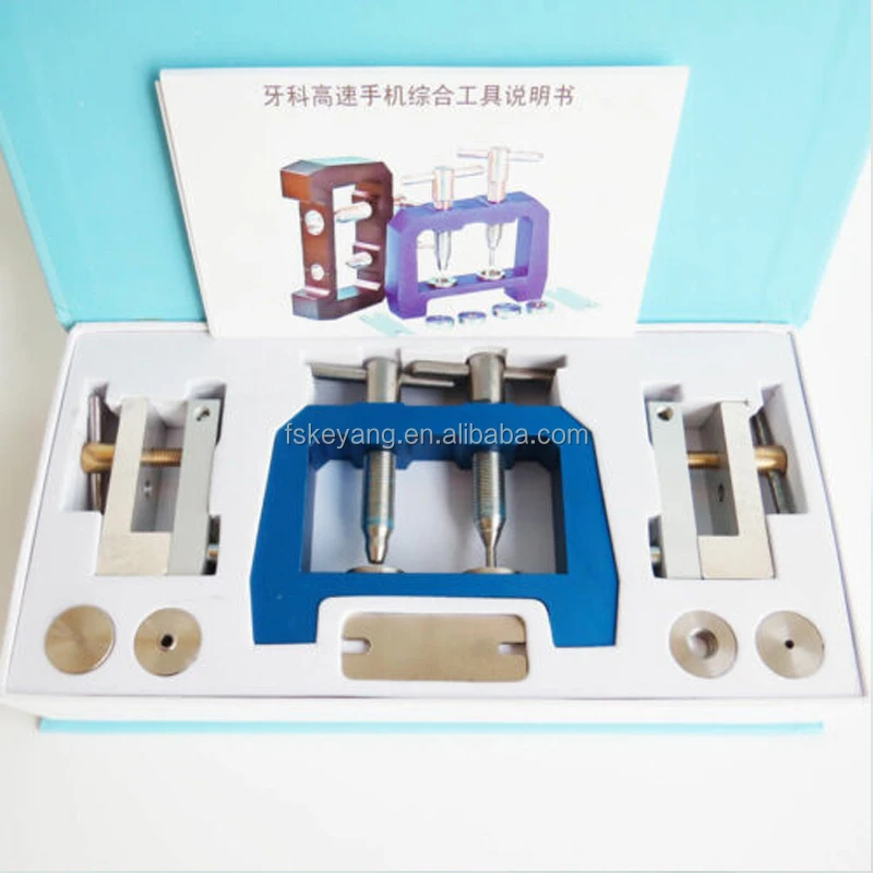 Portable Dental Unit Blue Dental Handpiece Repair Tools For High Speed
