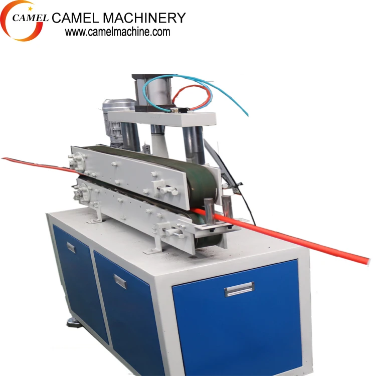 PE Electric Conduit Pipe Making Machine /Plastic Orange Threading Conduit Tube Making Machine