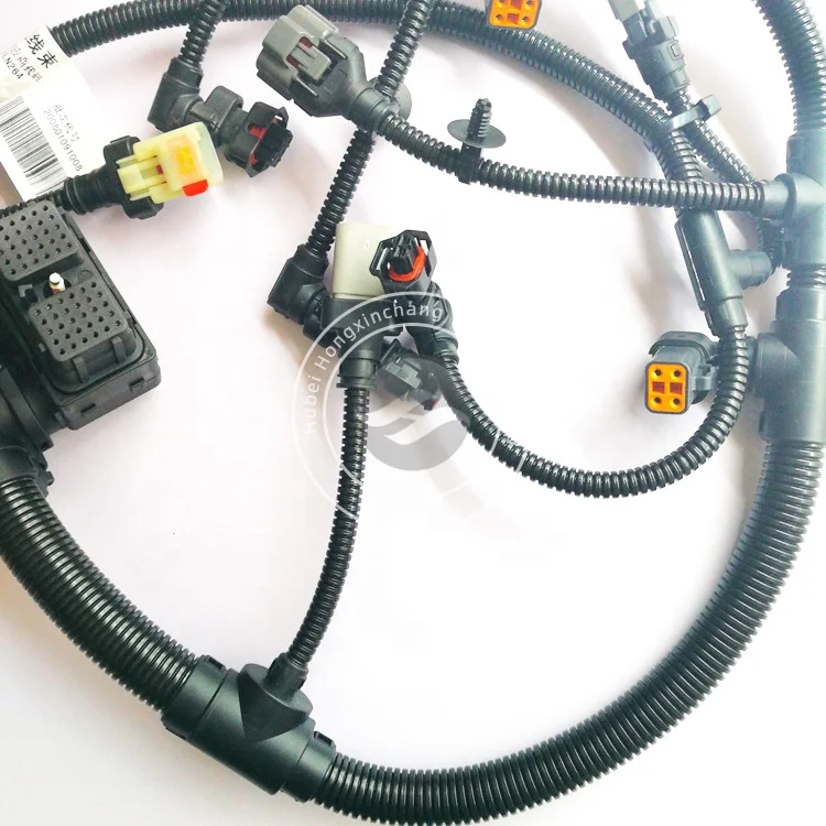 QSB ISBE Diesel Engine Electronic Control Module ECM Wiring Harness 4938672 4933296 5367724