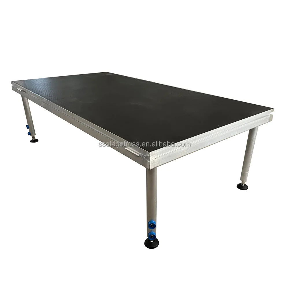 Aluminium  Plywood Portable Movable Party Stage