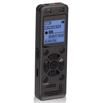 Aomago High Capacity 700mah Battery Long Time 32GB Digital Voice recorder MP3 Music Player Audio Recorder
