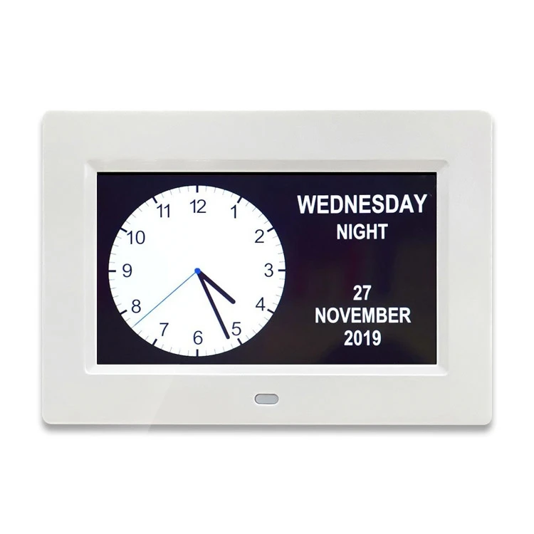 Extra Large Calendar Clocks With Week Date Time 12 Alarms Day Clock 10 ...