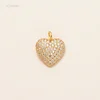 Cuore amorevole completamente ghiacciato - 1 pezzo d'oro