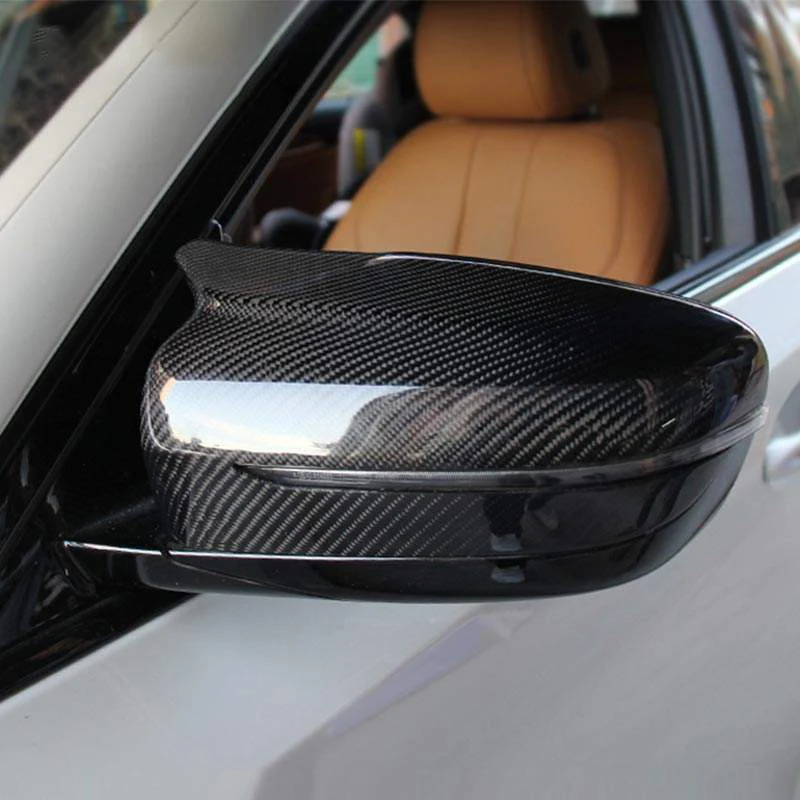 Carbon Fiber LHD Side View M Look Wing Mirror Covers for BMW 3 Series G20 M3 Sport M Tech 320i 325i 340i