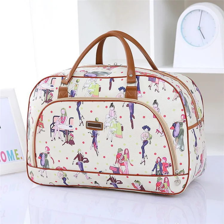 Source cute duffel bags fashion girls pink duffel travel luggage