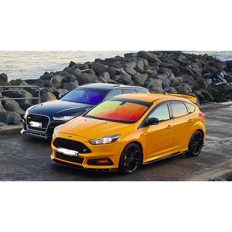 Ksb Sunset Red Chameleon Tint Vlt 80 Pink Chameleon Tint Film Car