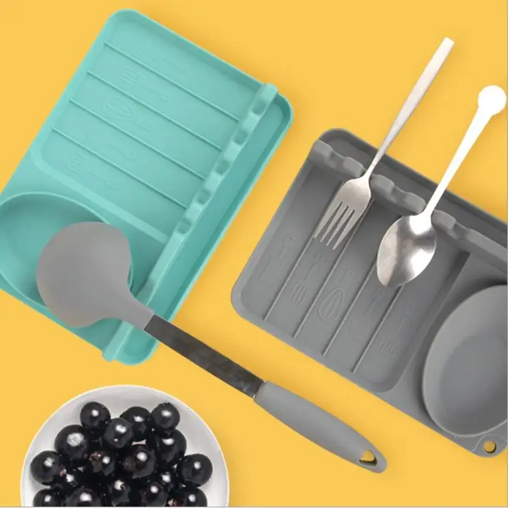 silicone utensil rest