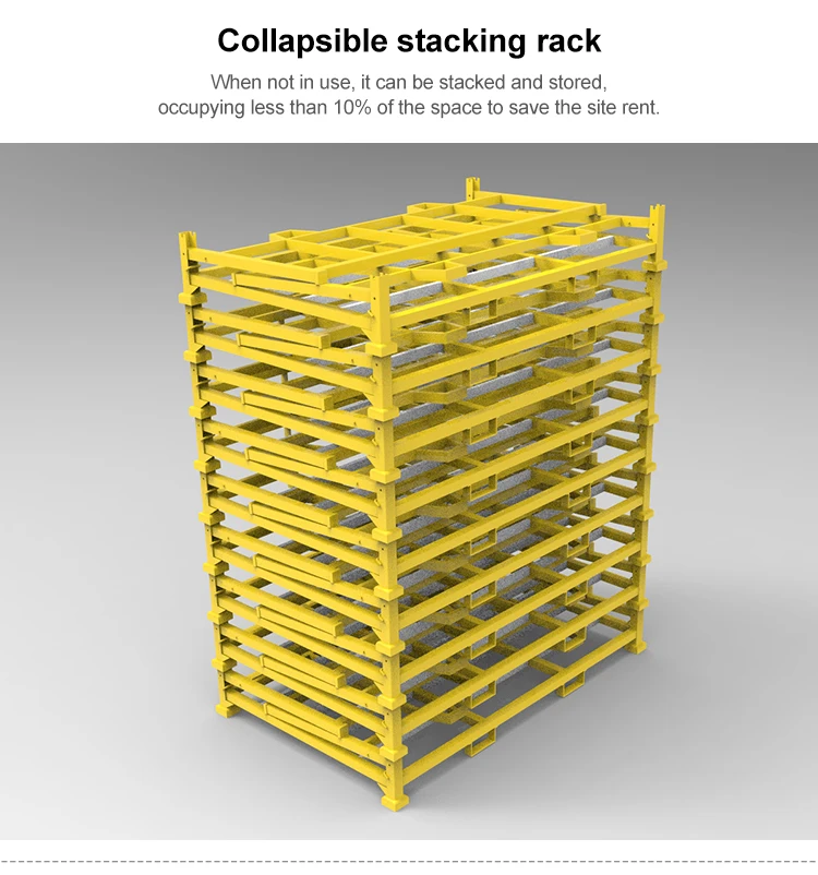 Industrial Warehouse Steel Folding Removable Posts Stacking Rack for ...