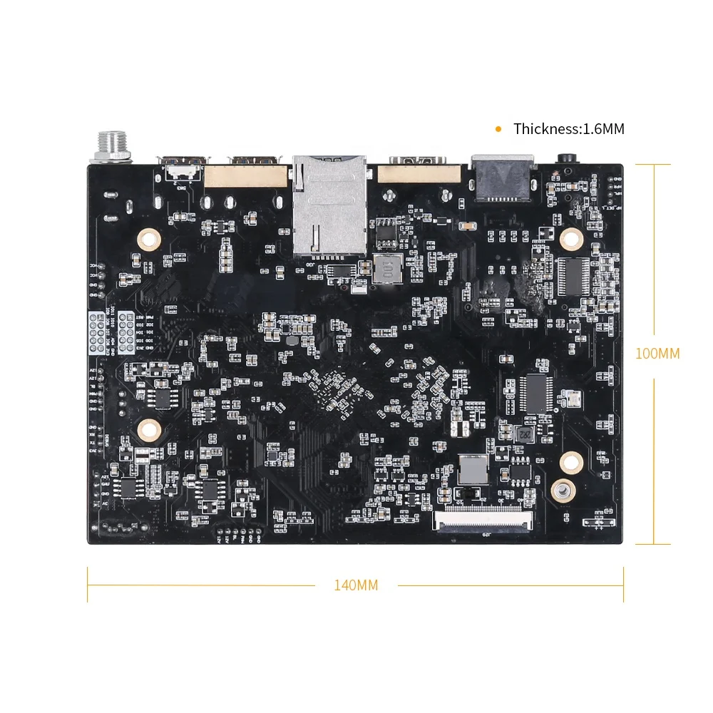 RK3568 Android Motherboard LCD Digital Signage Embedded ARM Board with 4G 1000M Ethernet LVDS EDP MIPI HD Out