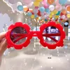 14 red flower glasses