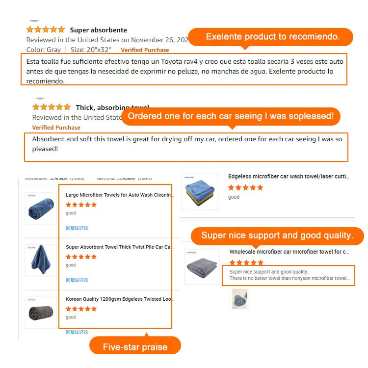 Высокое качество Большой микрофибры супер абсорбент утолщенной мягкая крученая петля полотенце для сушки