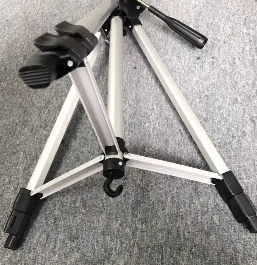 Metal Profssonal Tripod 330A Hand Rod Lifting 1350mm Max Load 3kg for DSLR Camera