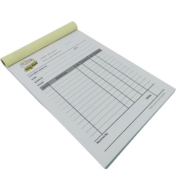 thumbnail image 2 of Custom Sales Order & Receipt Book - 3-Part Carbonless NCR Forms, Personalized With Your Company Info, Duplicate With Wrap-Around Cover 2 of 13
