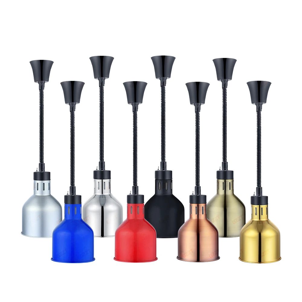 Electric Buffet Food Warmer With Telescopic Height Metal Design