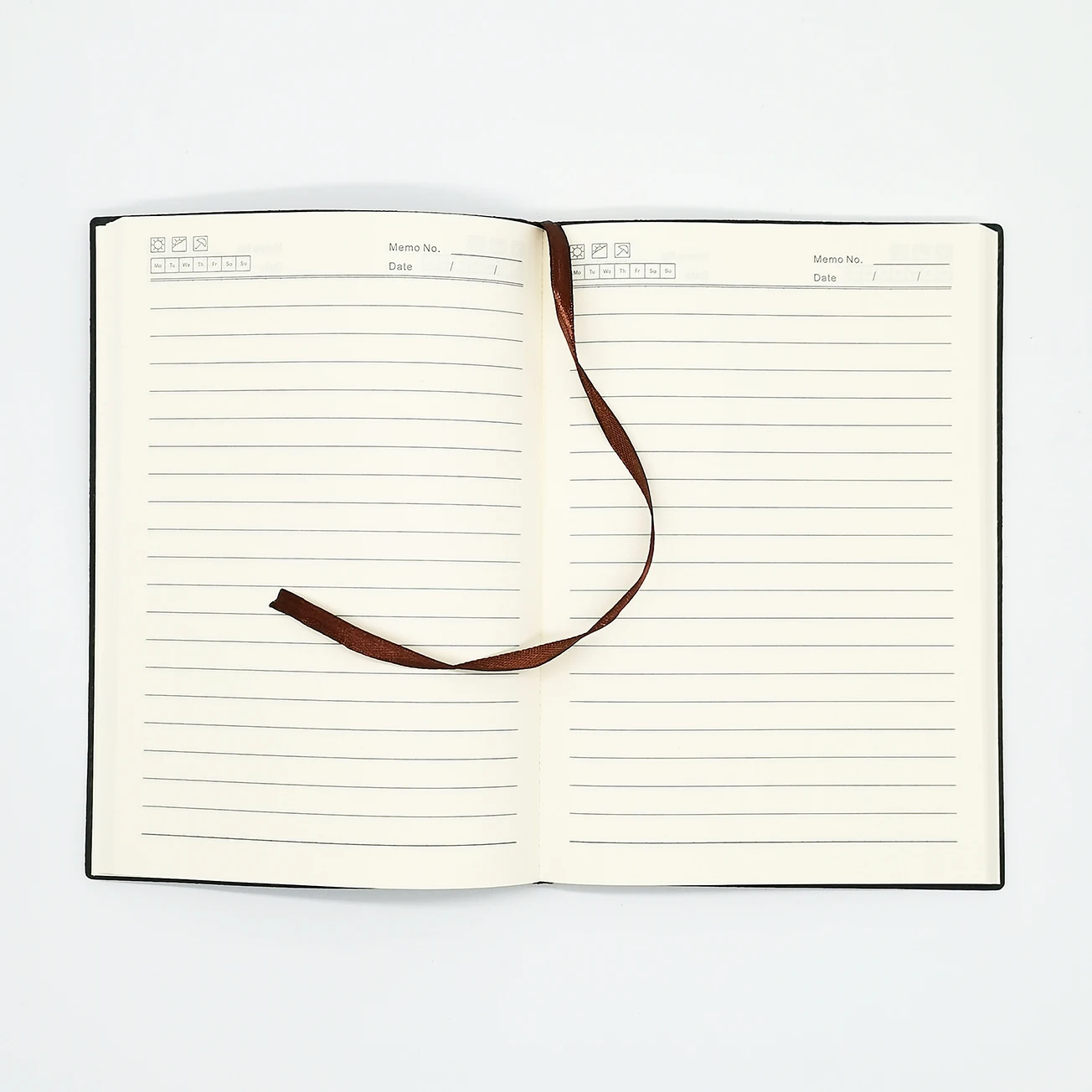 Journal Manufacturer Custom A5 Softcover PU Leather Note Book Business Office Notebook With Logo