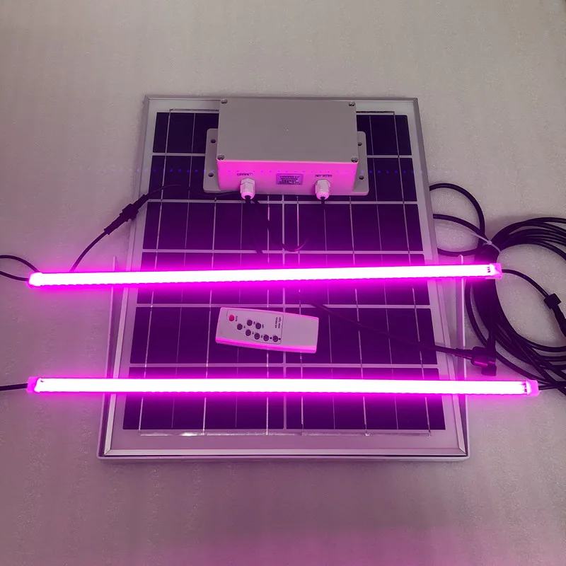 Remote Control Timingsolar Powered Grow Lights Full Spectrum Solar Led
