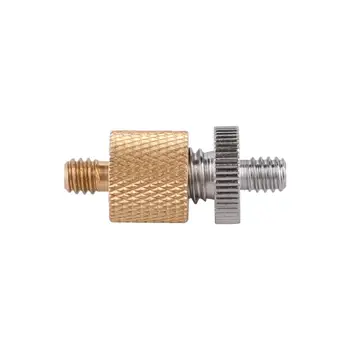 Camera Screw Manufacturer 1/4 3/8" Thread Mount Adapter Plate for Tripod Monopod Flash Light Stand Male to Female product image