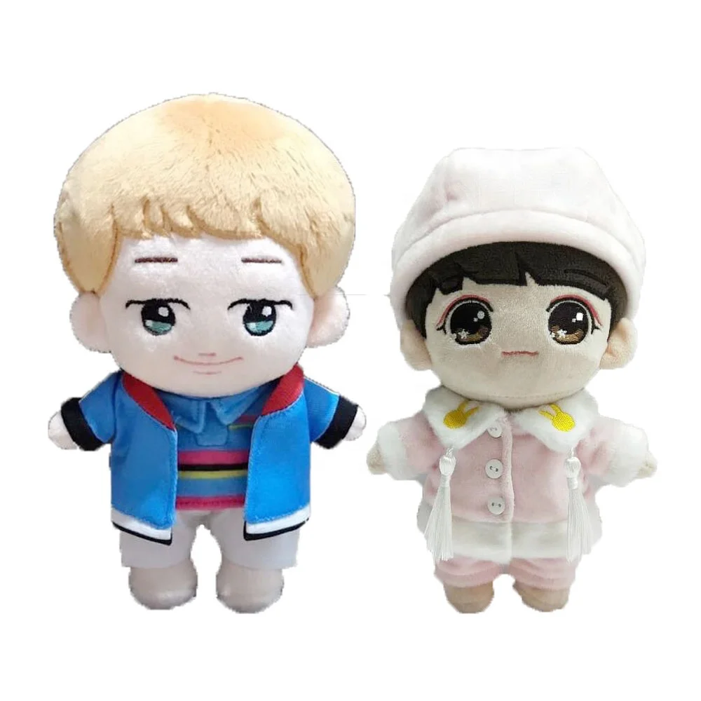 Handsome 20cm Custom Stuffed Soft Rag Cloth Boy Doll Toy
