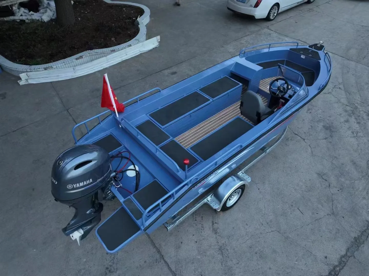 New Kindle 16Ft High Speed Cheap Bass Boat Fishing Jon Aluminum Boat
