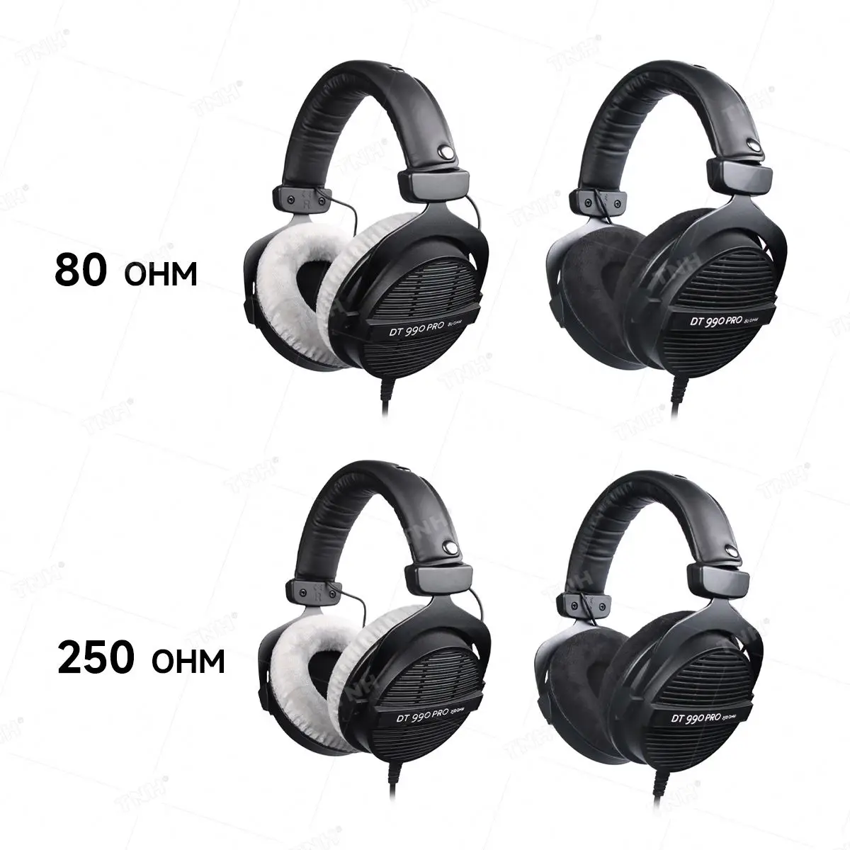 Studio Headphones Dt 990 Pro 80 Ohm Vs 250 Beyerdynamic DT 990 Pro