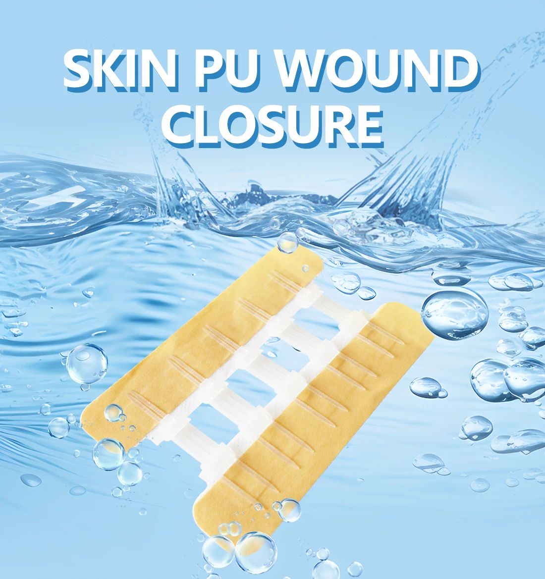 Bluenjoy Surgical Adhesive Wound Skin Closure Waterproof Skin Zipper ...