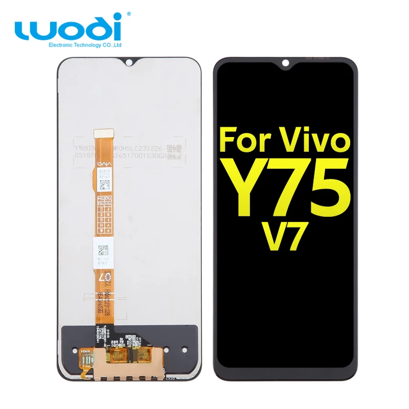 vivo Y75 V7 LCDディスプレイ タッチスクリーン交換用 純正OLED Incell
