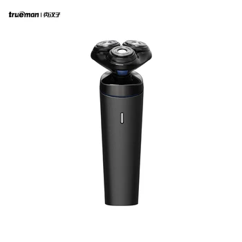 New Supply Men's Rechargeable IPX7 Waterproof Electric Razor Shaver Triple Heads Rotary Replacement Shaving for Household RV USB