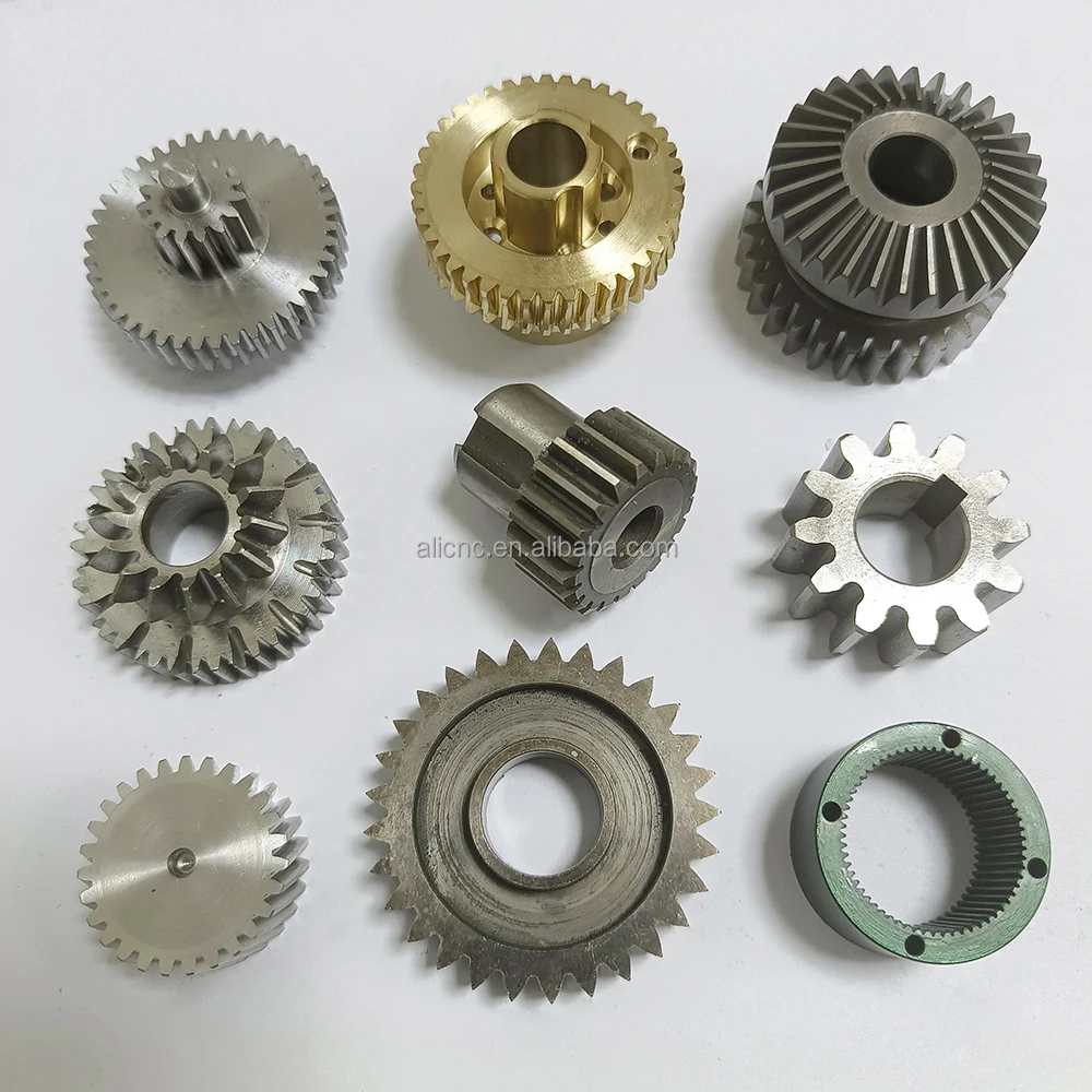 CNC-Präzisionsteile, mechanische CNC-Ersatzteile, Bearbeitungsgetriebe