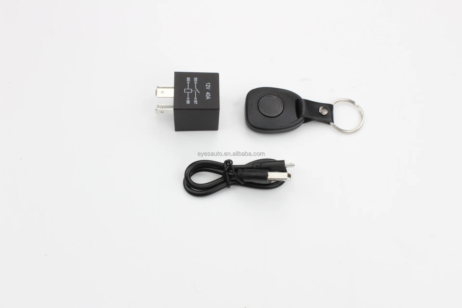 Wireless Original Relay Antitheft Alarm Immobilizer With Two Remote