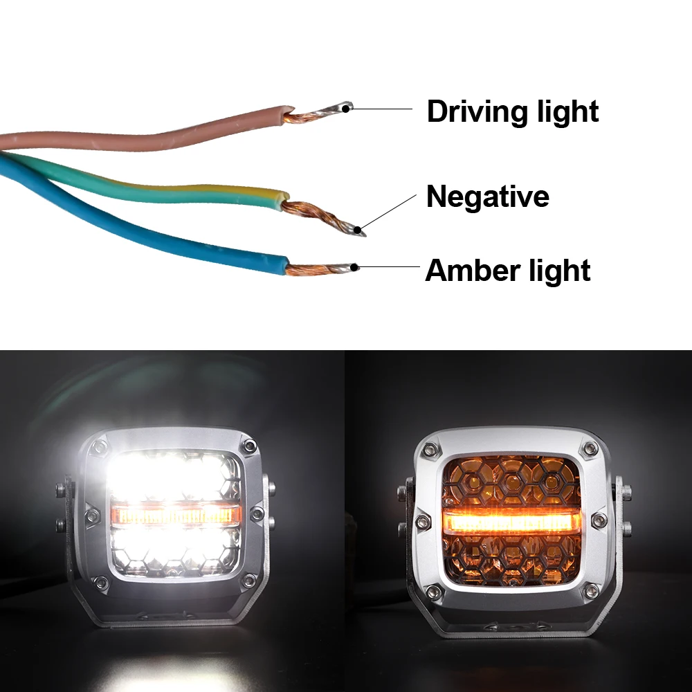 Laser Spot Fnm M1 Mini Fog Lights Led Lamp 60w Force Offroad Minidriving Mini Driving Lights WORK LAMP for jeep Pickup Truck
