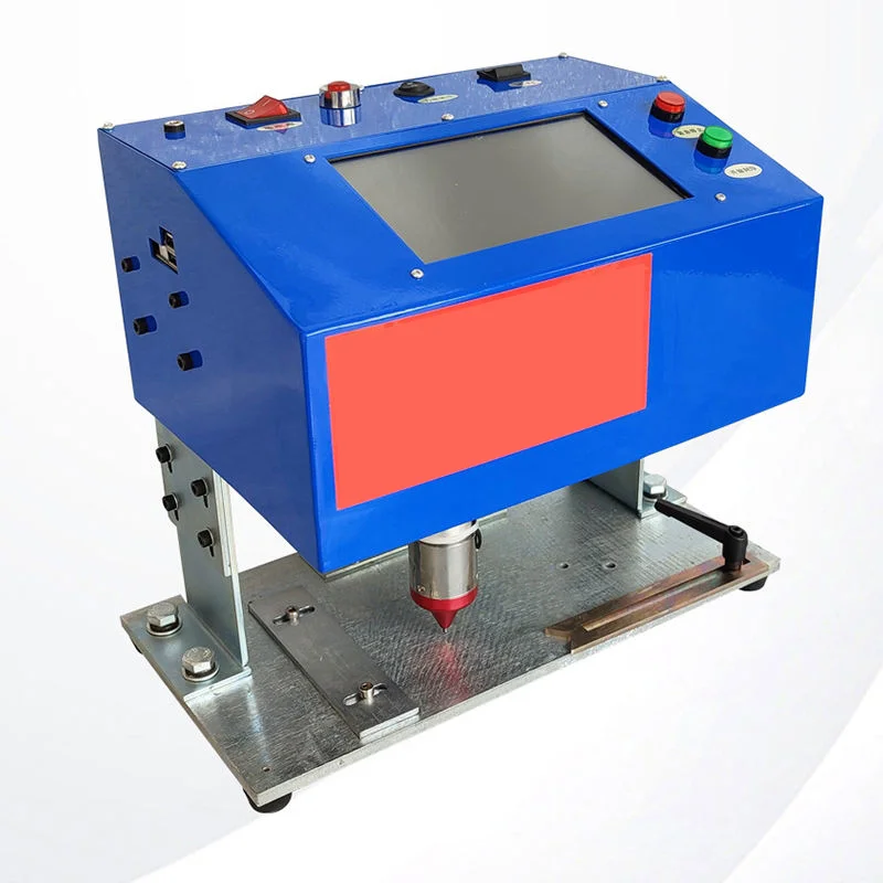 TEBAK Metal Engraving Machinery Battery Operated Handheld Marking Machine Touch Screen Chassis Number Engraving Machine