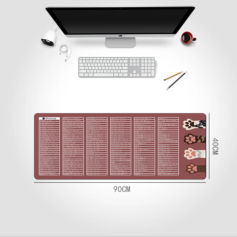 Windows 11 Shortcut Key Mouse Pad Desk Mat For Mouse Pad Working And