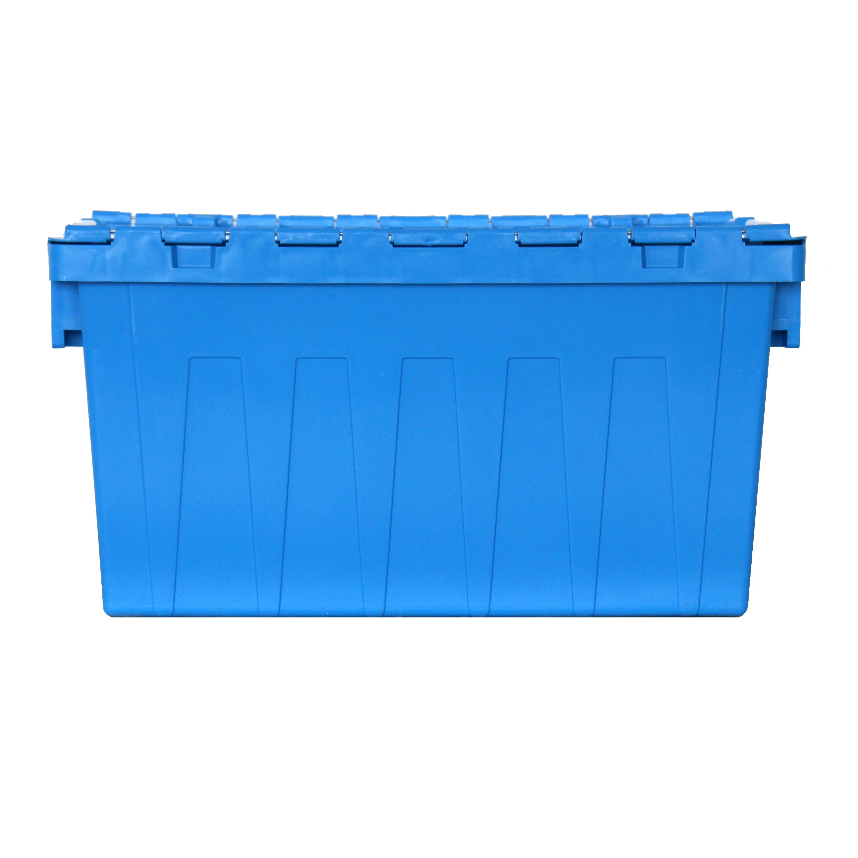 Stack and Nest PP Plastic Handling Crate Transportable Storage Box for Egg Tomato Seafood Feature Stackable and Nestable