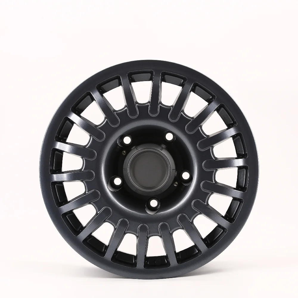 Passenger Car Wheels 4x4 Offroad Rims 16 17 18 Inch Matt Black Alloy 0 ...
