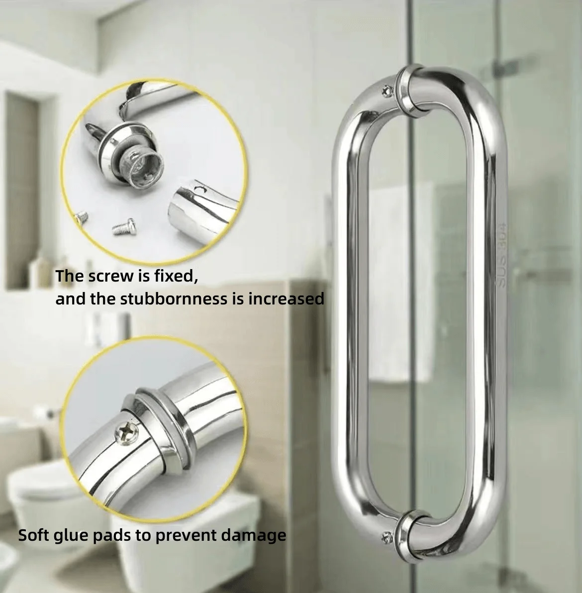 Wholesale Customizable High Quality Stainless Steel Handles