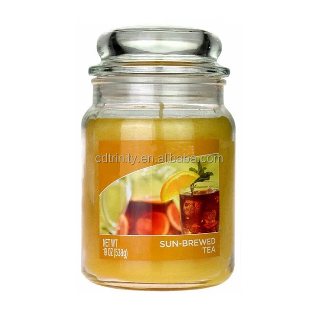 Wholesale Oem Yankee Style Home Decor Glass Jar Aromatherapy Candles In