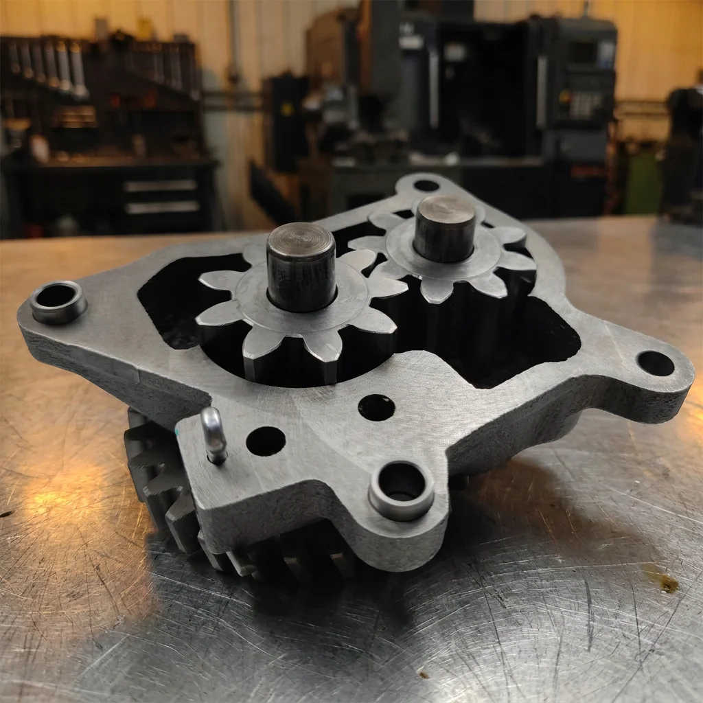 8-94390414-1 Engine Oil Pump 8943904141 for Isuzu 6HK1 6HK1X Hitachi Excavator ZAX350 - Gupta Tractor Spares Co.