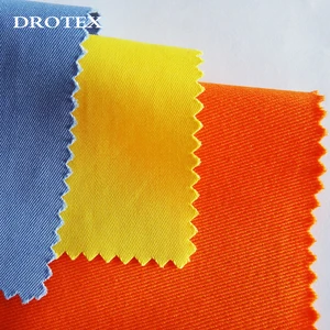 Safety Clothing Knitted Fabric 55% Modacrylic 45% Cotton Mesh 140gsm Fire Resistant Fabric