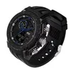 3 Black Case Blue Dial