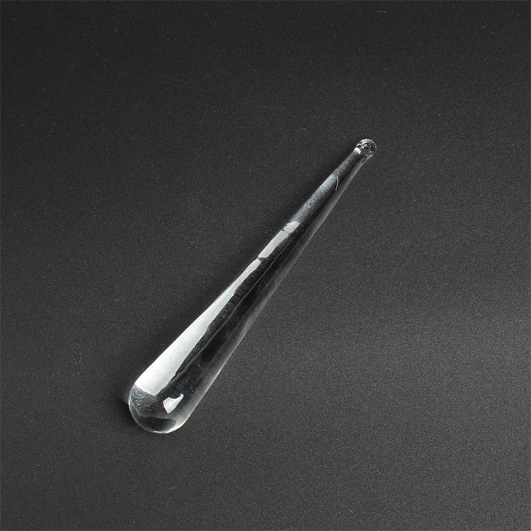 定制oem 30毫米透明枝形吊灯水晶硼硅酸盐玻璃棒