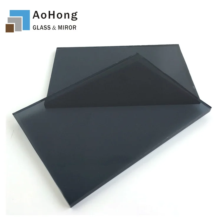 4mm 5mm 6mm 8mm 10mm Light Smoke Euro Grey Glass Price,Dark Grey Tinted Reflective Float Glass Manufacturer