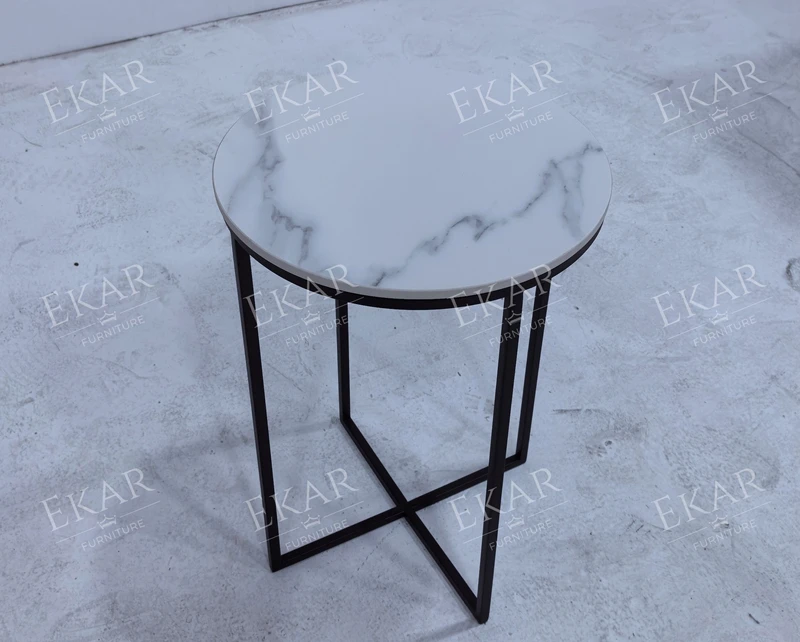 product new style metal legs luxury marble table top living room furniture corner table-63