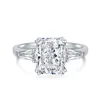 Ice flower cut 8 * 10mm dy120536-s-w-wh