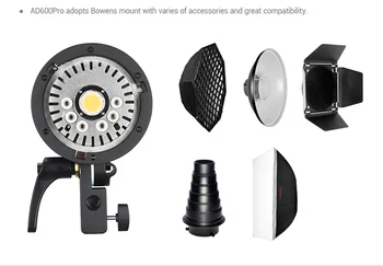 Godox AD600Pro TTL Pocket Flash Light Kit Trigger for Canon Nikon DSLR Photography Studio Youtube Live PK Godox AD200pro detail image
